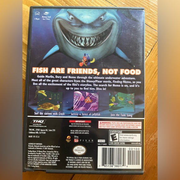 Finding Nemo Nintendo GameCube - Picture 2 of 3